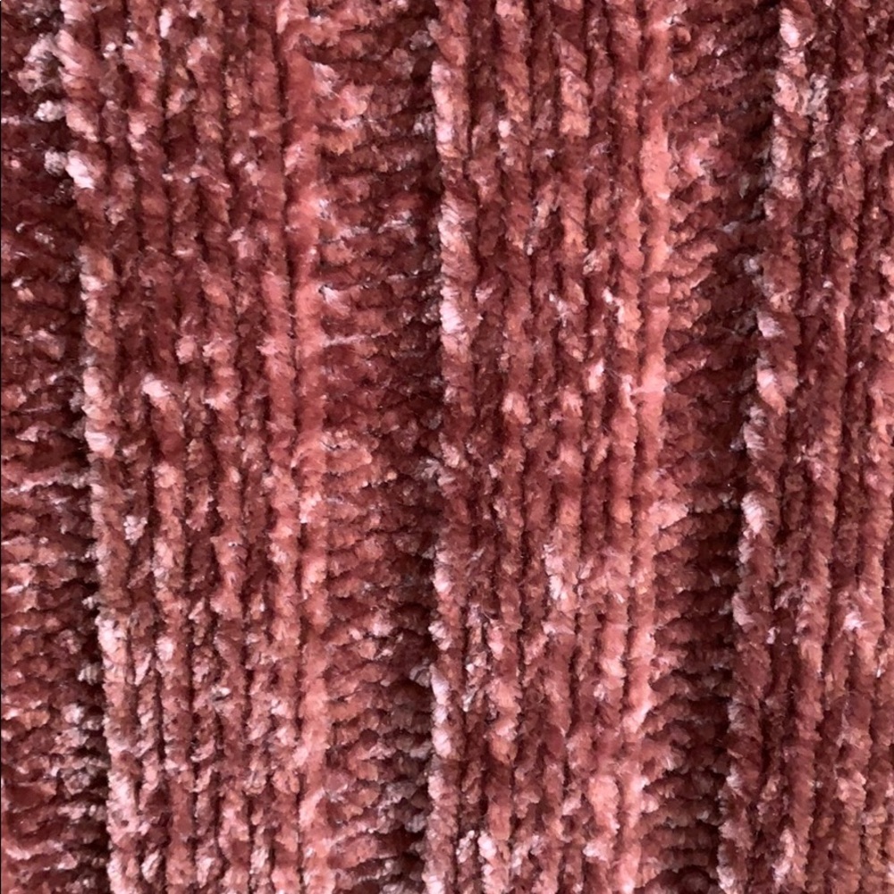 Rust Cropped Sweater - Picture 3 of 3